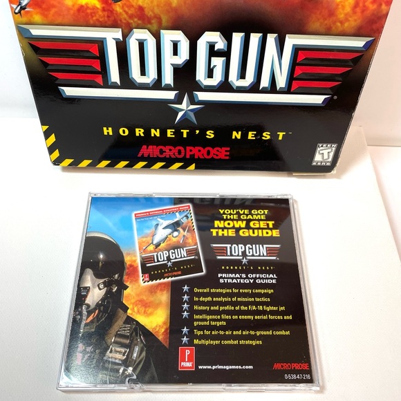 Top Gun Hornet’s Nest vintage 1998 video game combat flight simulation - Picture 10 of 10